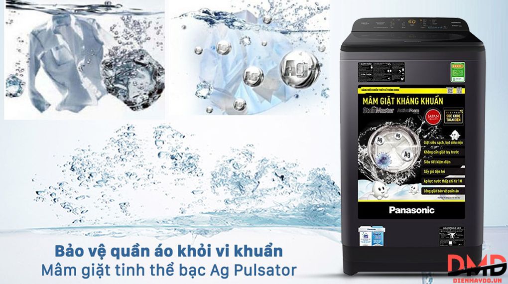 Máy giặt Panasonic Inverter 10 kg NA-F100A9BRV