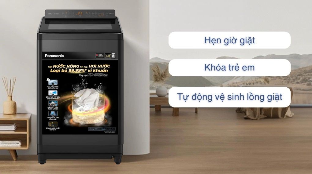 Máy giặt Panasonic Inverter 10.5 kg NA-FD105V3BV