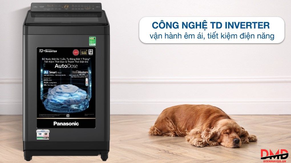 Máy giặt Panasonic Inverter 11.5 kg NA-FD115W3BV
