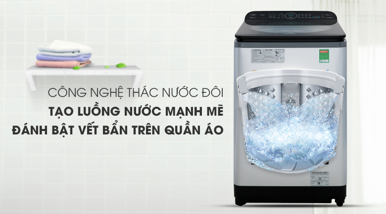 Máy giặt Panasonic Inverter 11.5 kg NA-FD11XR1LV