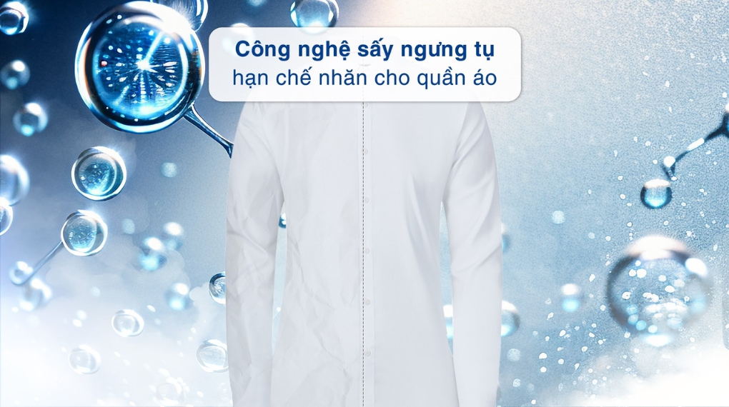 Máy giặt sấy Panasonic Inverter 11.5/2 kg NA-V115FW1BV