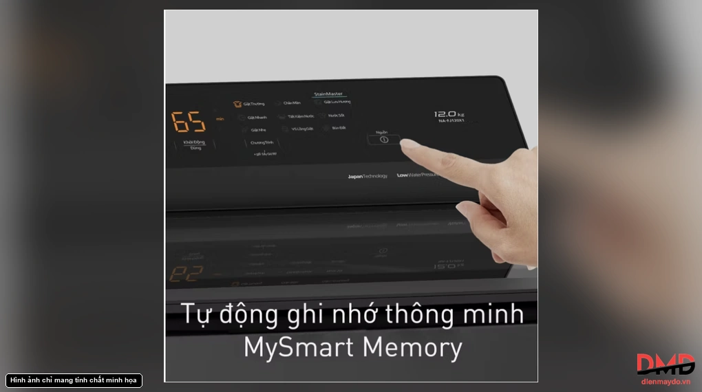 Máy giặt Panasonic Inverter 12 kg NA-FJ120X1BV