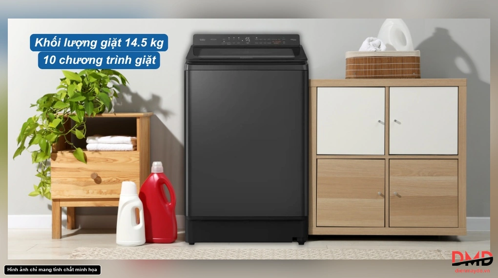 Máy giặt Panasonic Inverter 14.5 kg NA-FD145V3BV