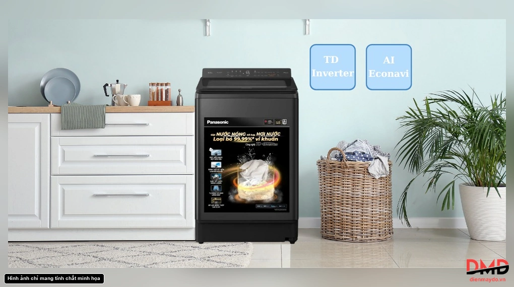 Máy giặt Panasonic Inverter 16.5 kg NA-FD165V3BV