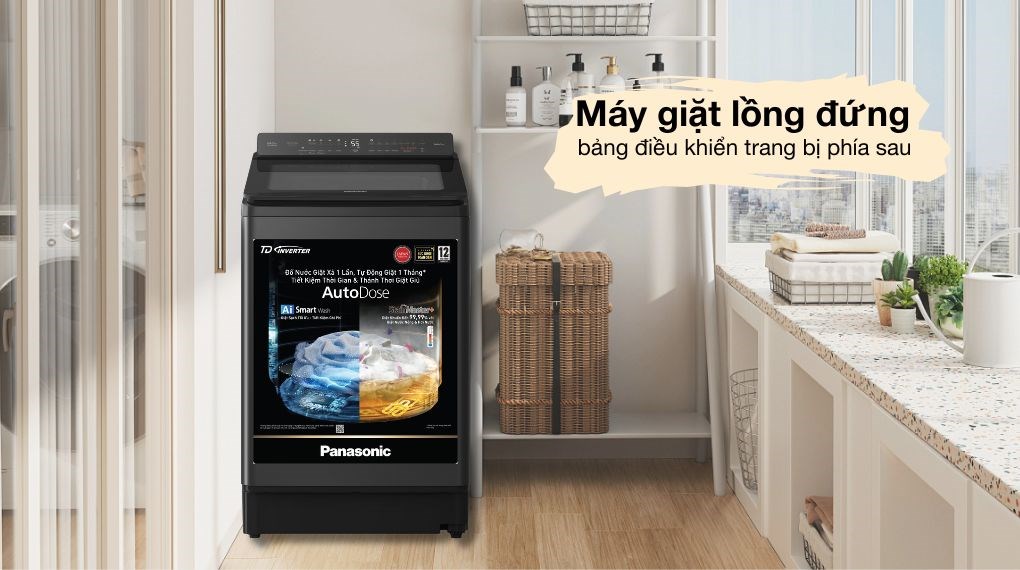 Máy giặt Panasonic Inverter 18 kg NA-FD180W3BV 