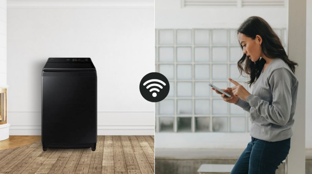 Máy giặt Samsung AI Wash Inverter 19 kg WA80F19B9BSV