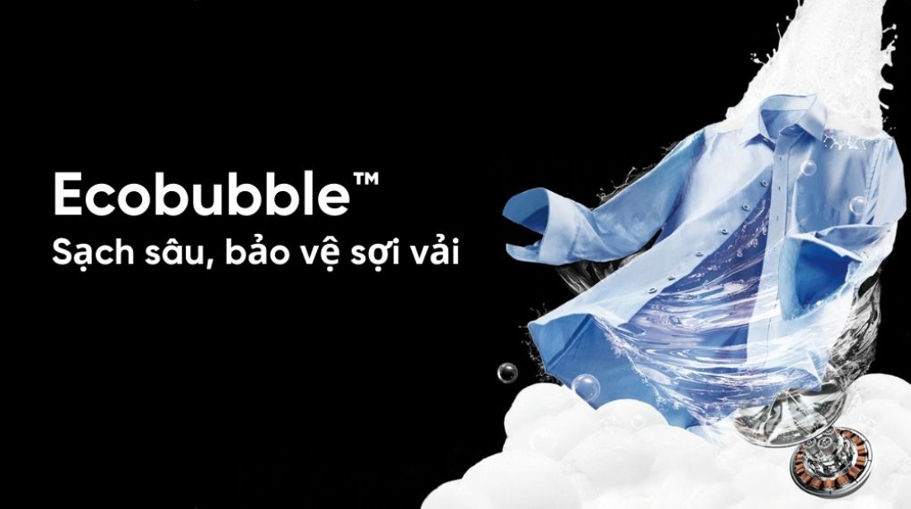 Máy giặt Samsung AI Wash Inverter 21 kg WA80F21B9BSV