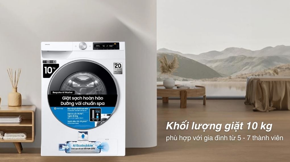 Máy giặt Samsung Inverter 10 kg WW10DG6U34LESV