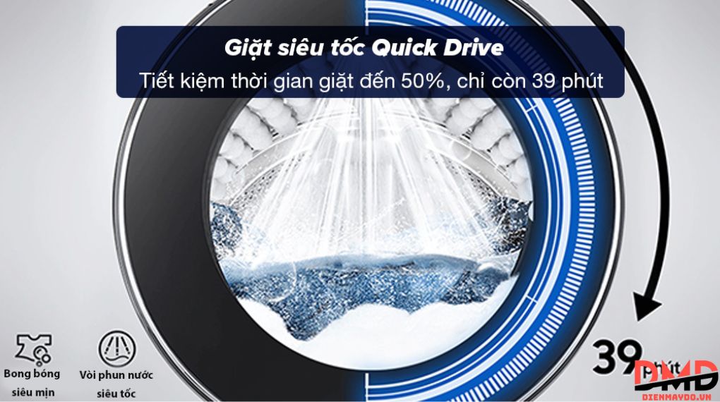 Máy giặt Samsung Inverter 12 kg WW12CB944DGBSV