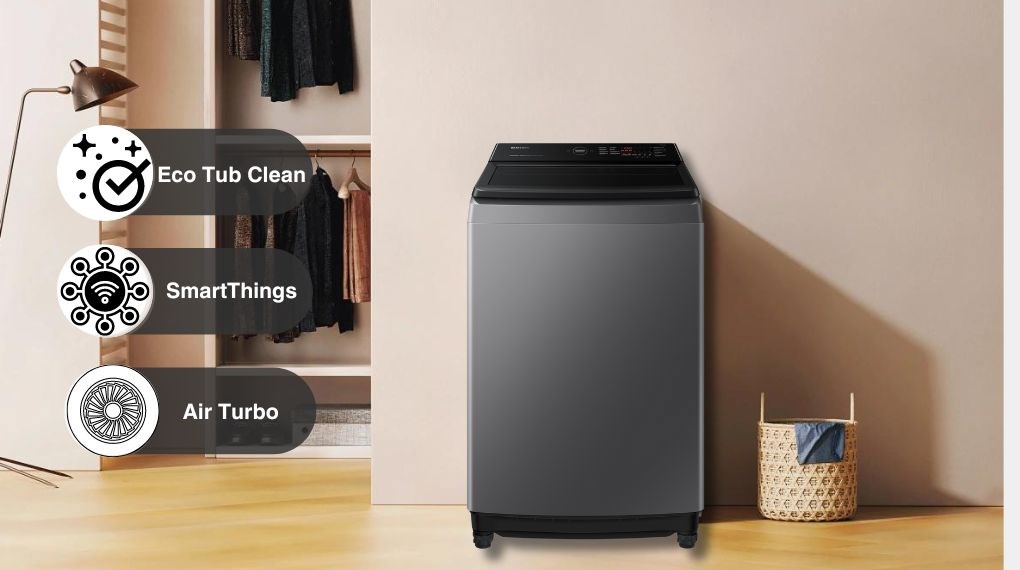 Máy giặt Samsung Inverter 17 kg WA17CG6442BDSV