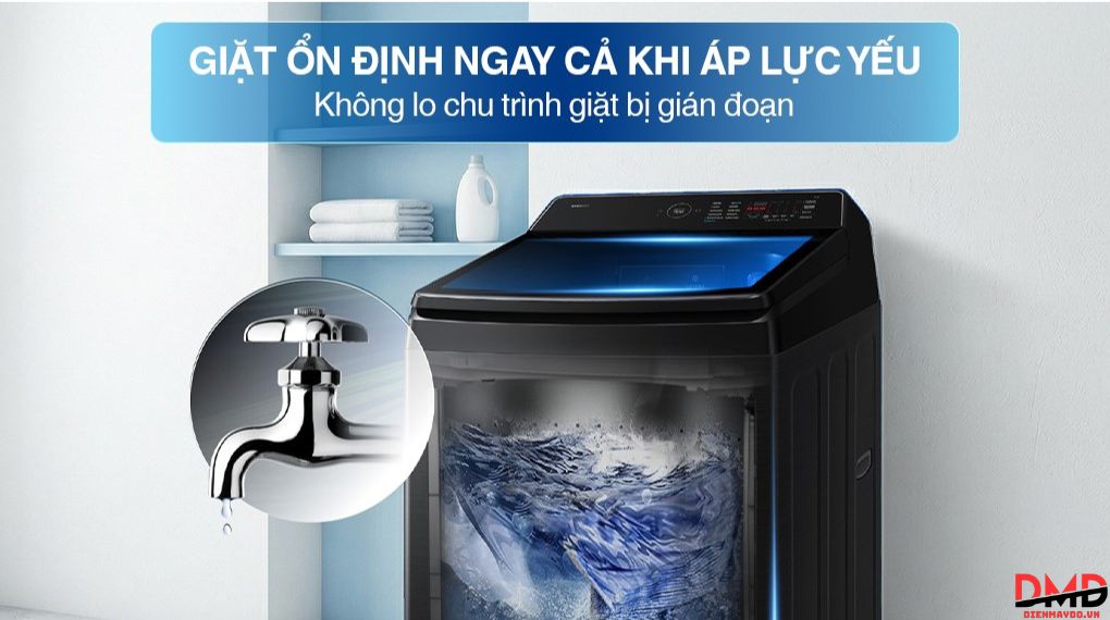 Máy giặt Samsung Inverter 17 kg WA40F17E7CSV