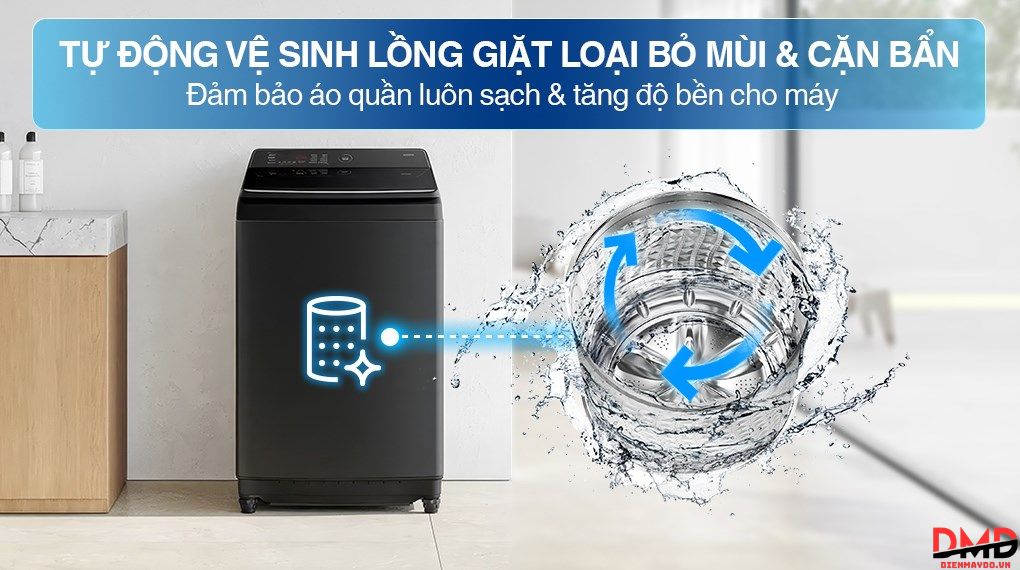 Máy giặt Samsung Inverter 17 kg WA40F17E7CSV