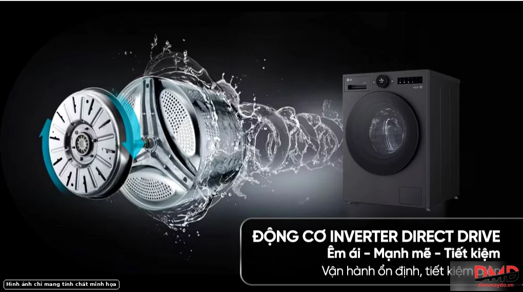 Máy giặt sấy LG Inverter 14/8 kg FX1414R3KA