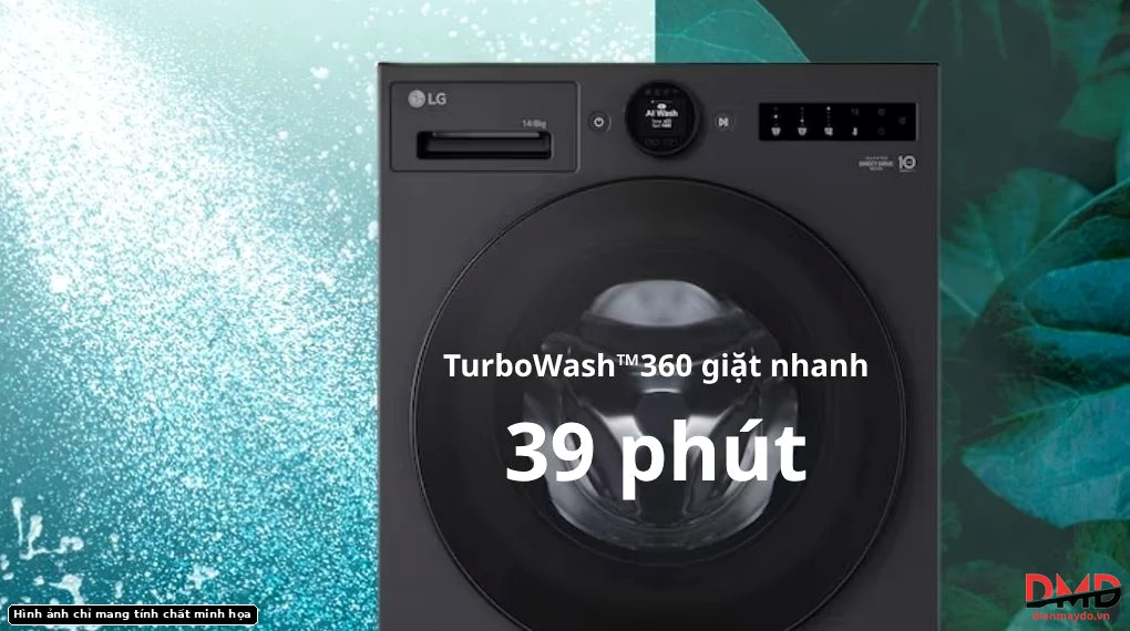 Máy giặt sấy LG Inverter 14/8 kg FX1414R3KA
