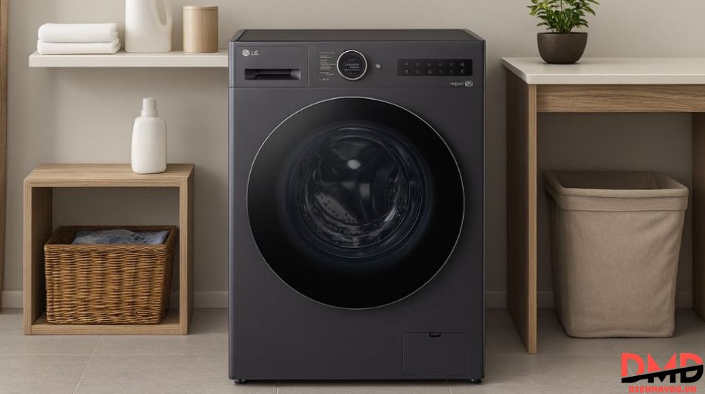 Máy giặt sấy LG Inverter 15/8 kg F2515RNTG