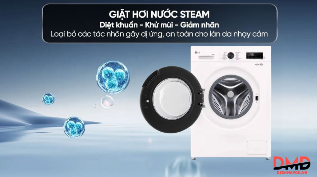 Máy giặt sấy LG Inverter 9/5 kg FB1209D5W