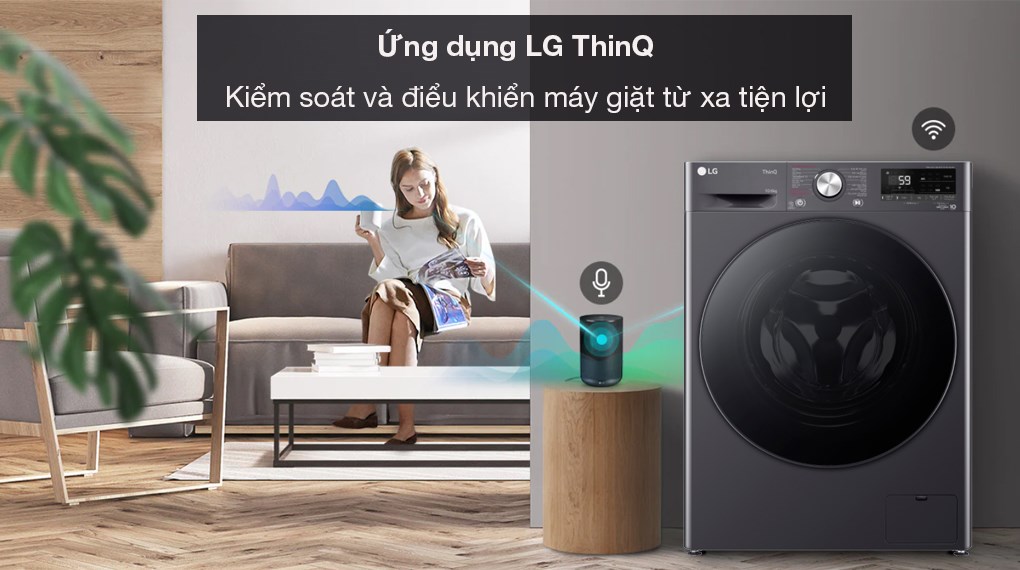Máy giặt sấy LG Inverter giặt 10 kg sấy 6 kg FV1410D4M1