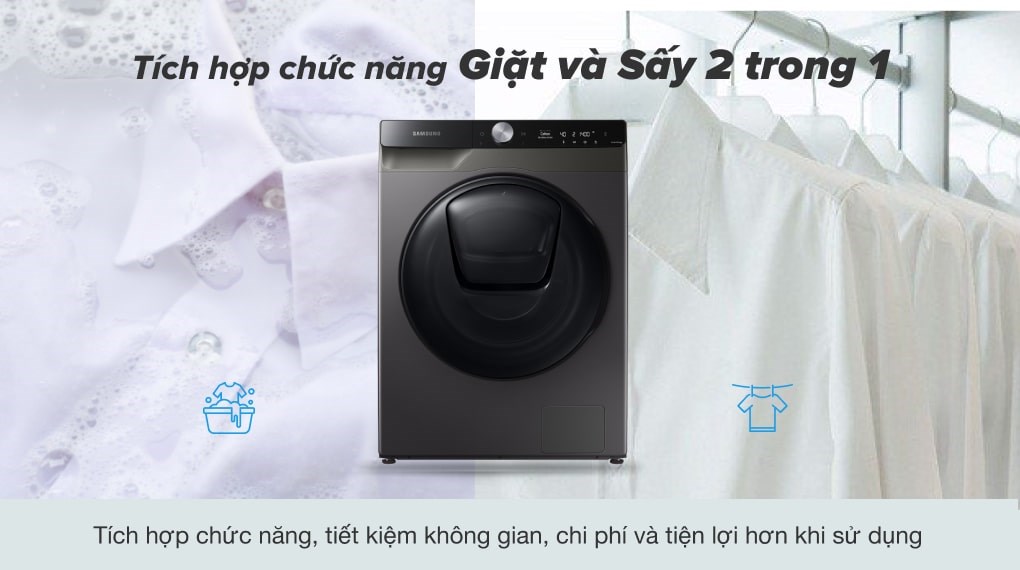 Nên mua máy giặt sấy loại nào