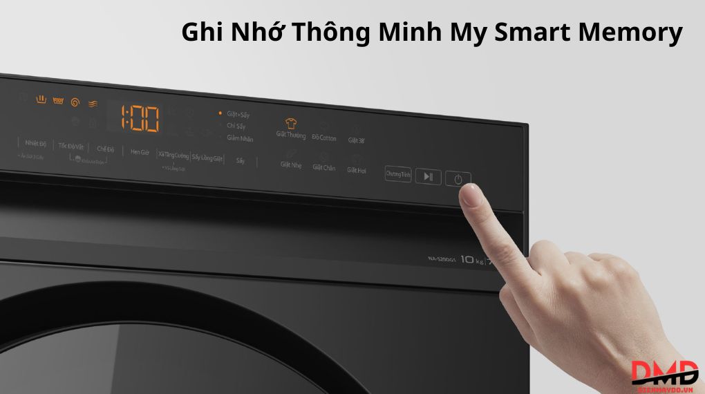 Máy giặt sấy Panasonic Inverter 10/7 kg NA-S20DG1BVT