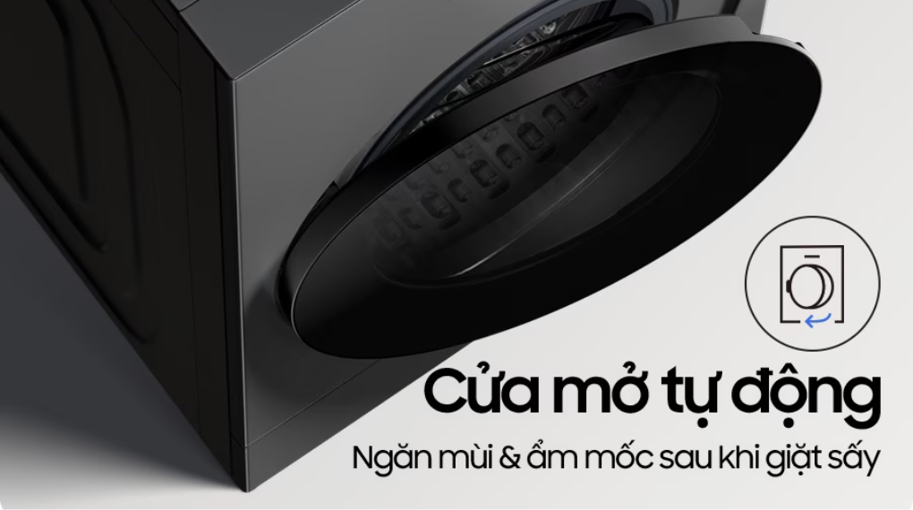 Máy giặt sấy Samsung Heatpump 25/15 kg WD25DB8995BZSV