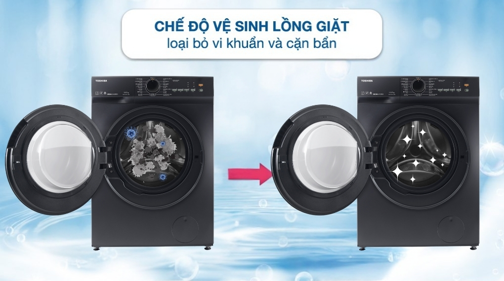 Máy giặt sấy Toshiba Inverter 10.5/7 kg TWD-T21BU115UWV(MG)