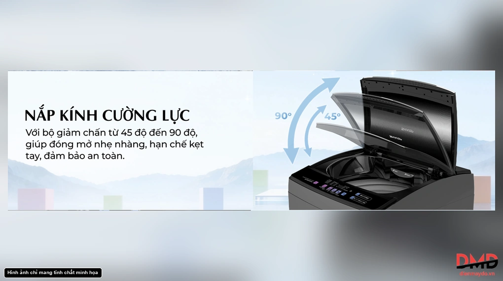 Máy giặt Sharp Inverter 14 kg ES-TN141ED-DG