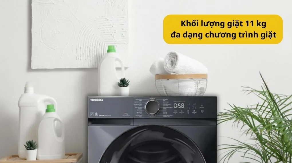 Máy giặt Toshiba 2026 nên chọn sao cho đúng nhu cầu?