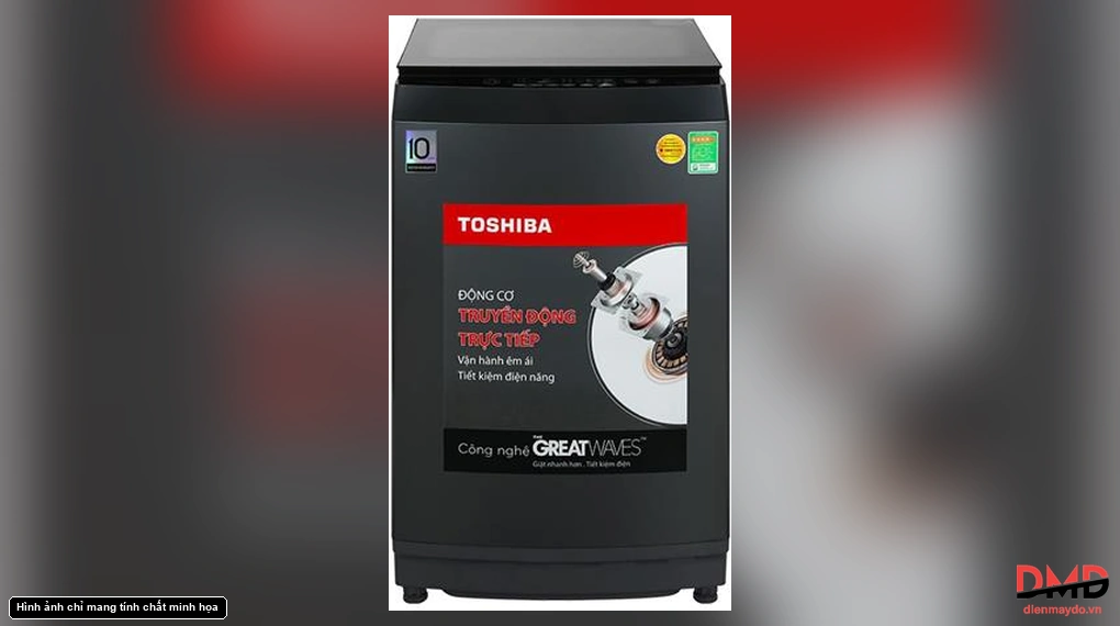 Máy giặt Toshiba Inverter 12 kg AW-DK1300KV(MK)