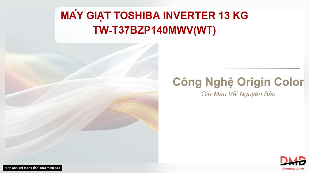Máy giặt Toshiba Inverter 13 kg TW-T37BZP140MWV(WT)