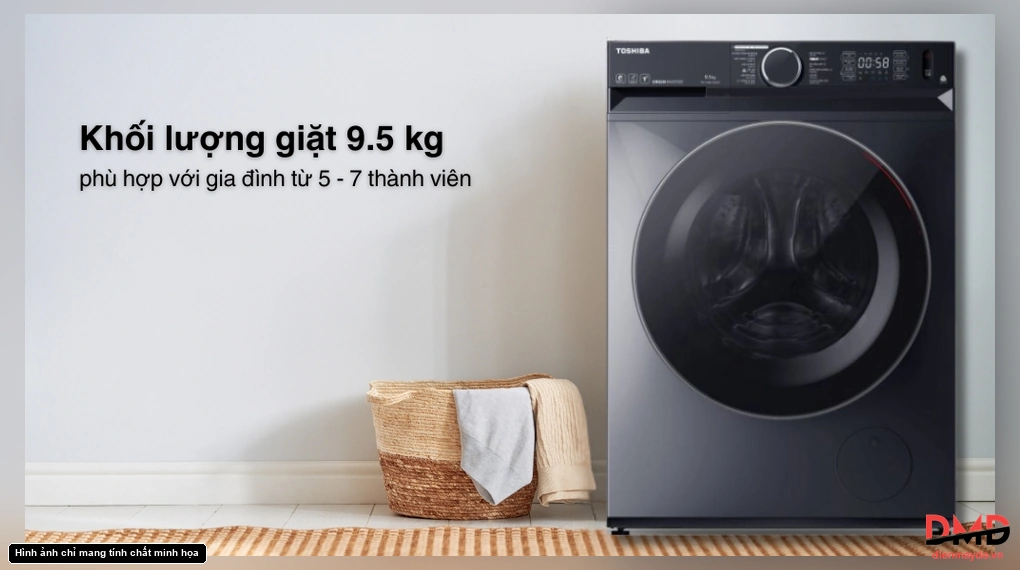 Máy giặt Toshiba Inverter 9.5 kg TW-T23BU105UWV(MG)
