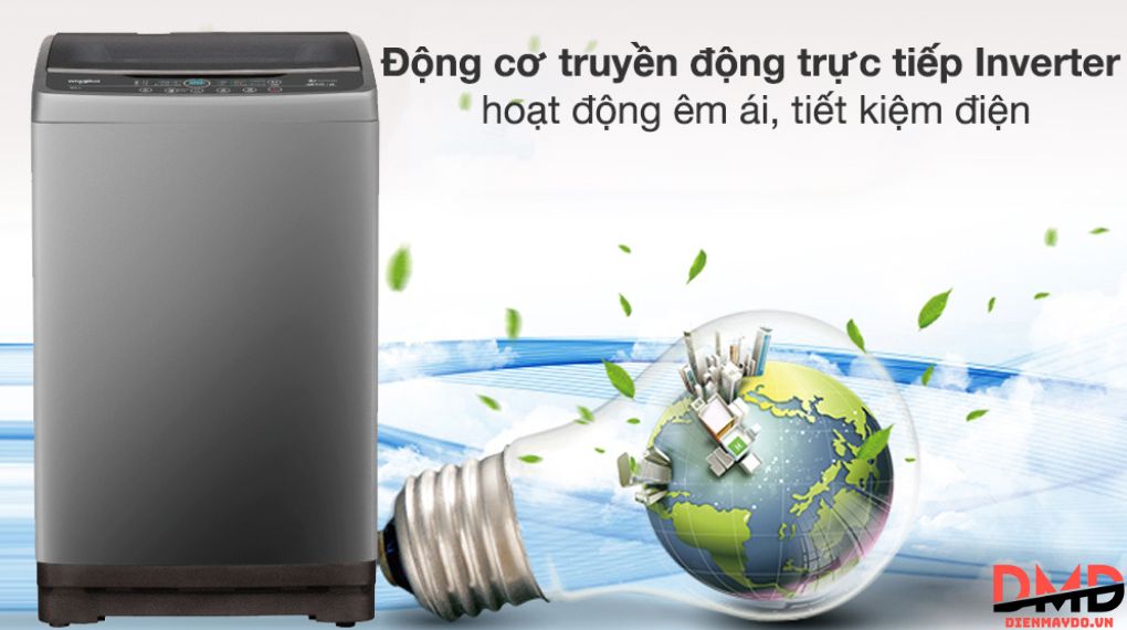 Máy giặt Whirlpool Inverter 10.5 kg VWVD10502FG