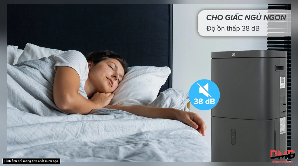 Máy hút ẩm kết hợp lọc không khí Electrolux UltimateHome 700 EDH14TRBD2 27 lít