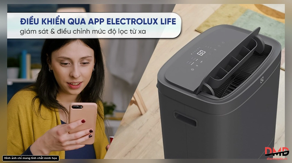 Máy hút ẩm kết hợp lọc không khí Electrolux UltimateHome 700 EDH16TRBD3 28,5 lít