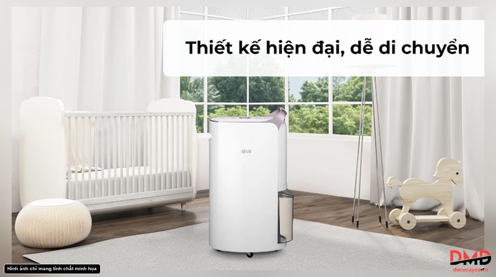 Máy hút ẩm LG Dual Inverter MD19GQGE0.ABAE 19 lít