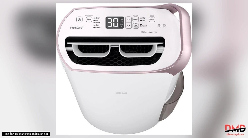 Máy hút ẩm LG Dual Inverter MD19GQGE0.ABAE 19 lít