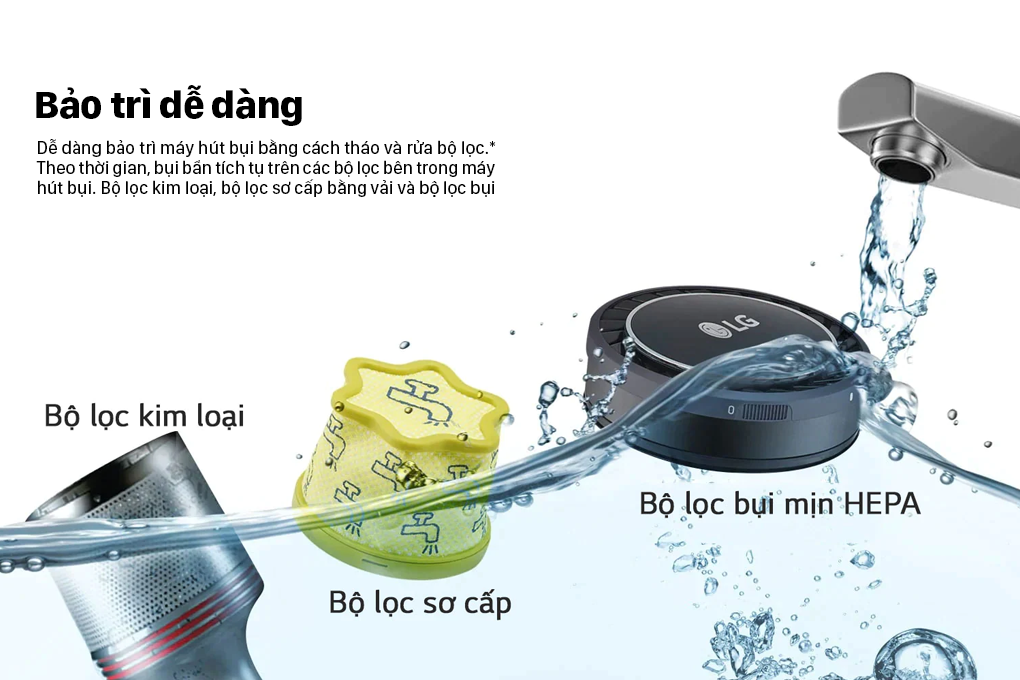 Máy hút bụi không dây LG A9N-Max