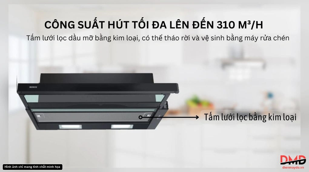 Máy hút mùi Bosch DFT63CA61B