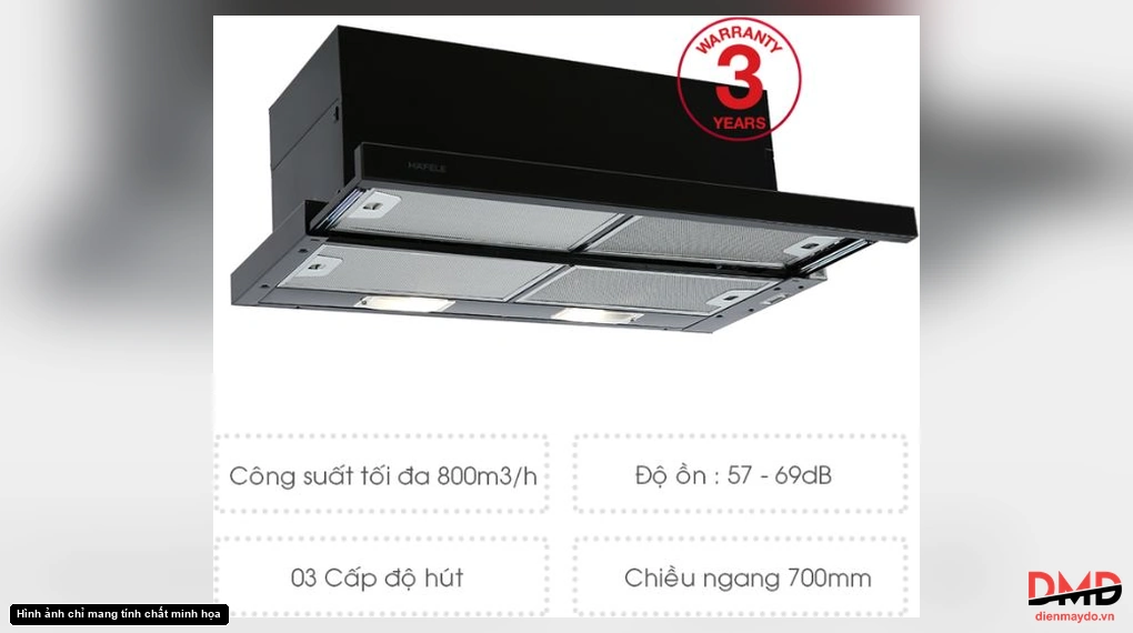Máy hút mùi Hafele HH-SG70A