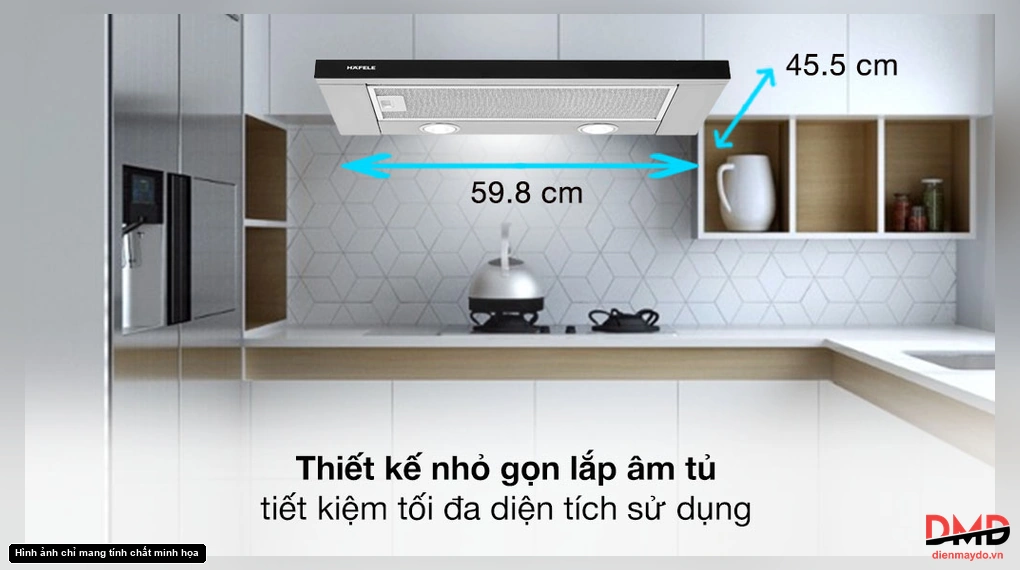 Máy hút mùi Hafele HH-TG60E