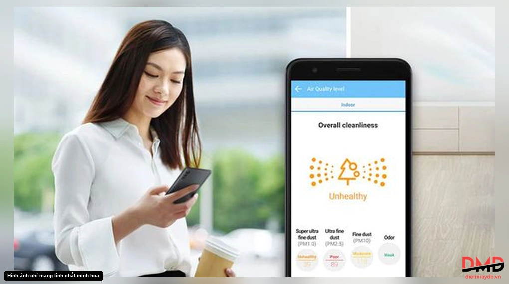 Máy lọc không khí LG AS65GDWH0