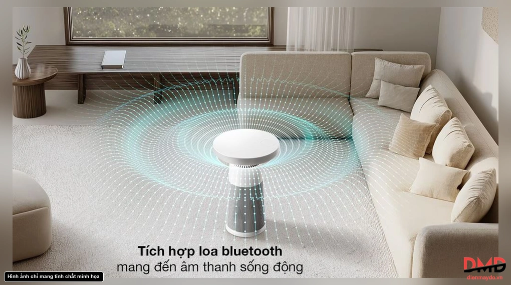 Máy lọc không khí LG kèm loa PuriCare Aero Speaker AS20GSHU0.ABAE