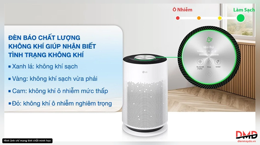 Máy lọc không khí LG PuriCare 360 Hit AS60GHWG0 41W