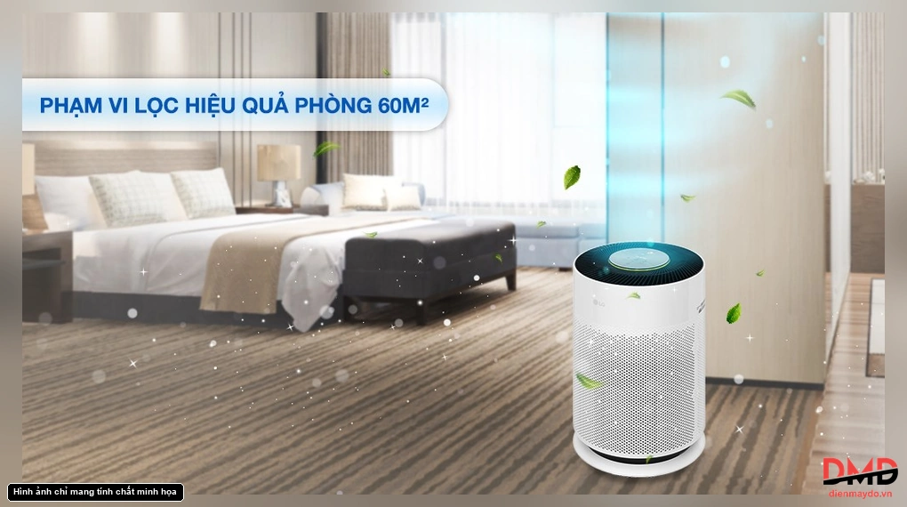 Máy lọc không khí LG PuriCare 360 Hit AS60GHWG0 41W