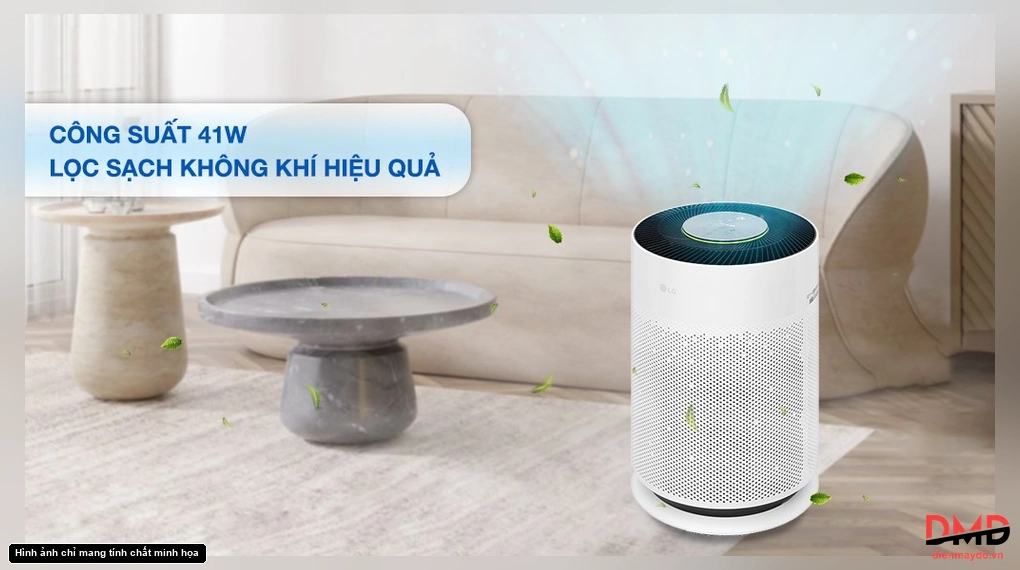 Máy lọc không khí LG PuriCare 360 Hit AS60GHWG0 41W