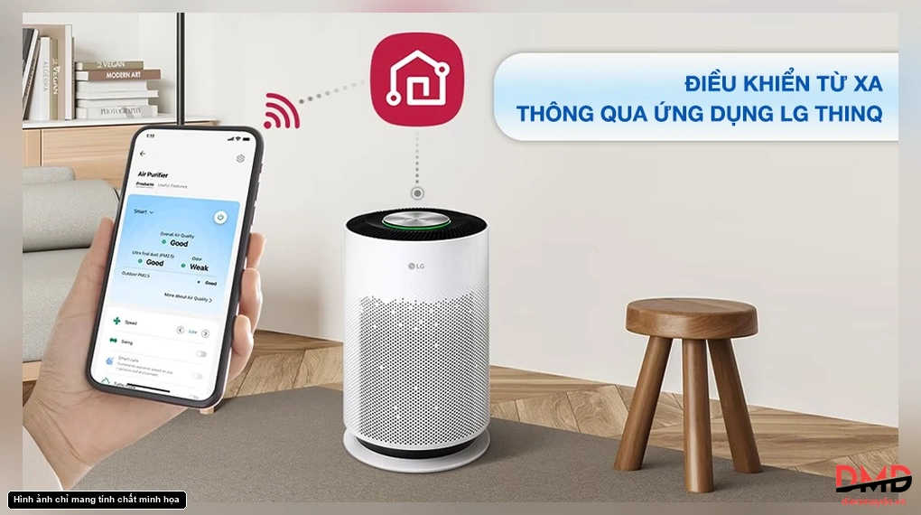 Máy lọc không khí LG PuriCare 360 Hit AS60GHWG0 41W