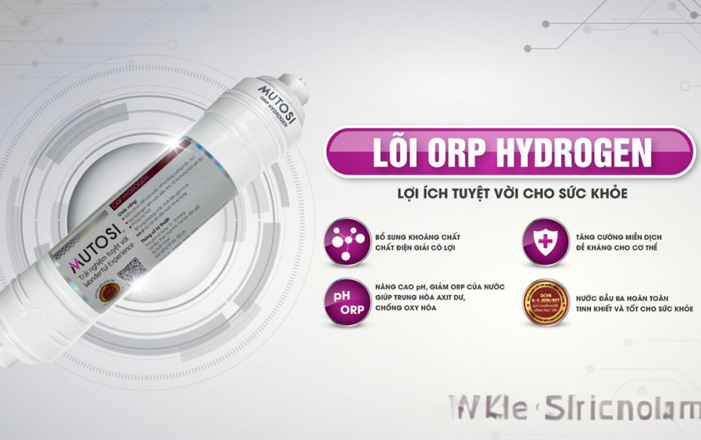 Máy lọc nước Mutosi MP-U110-BK1NK