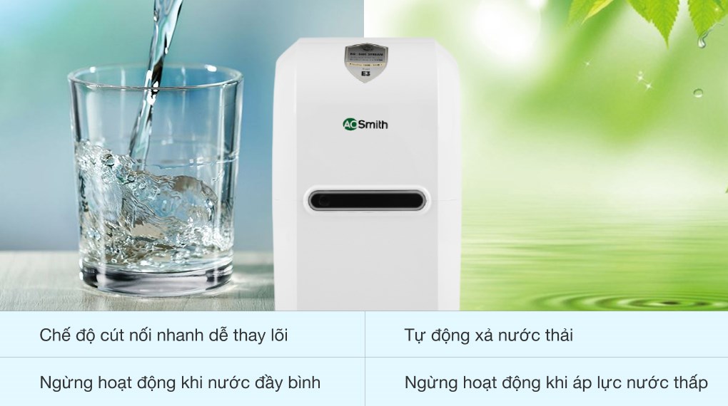 Máy lọc nước RO AOSmith C1 4 lõi