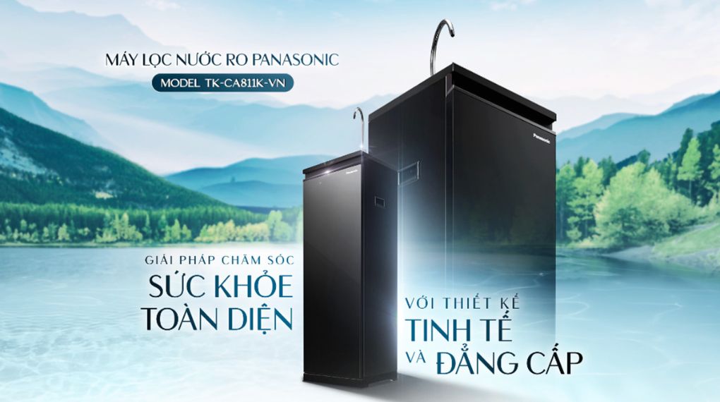 Máy lọc nước RO Panasonic TK-CA811K-VN 6 lõi
