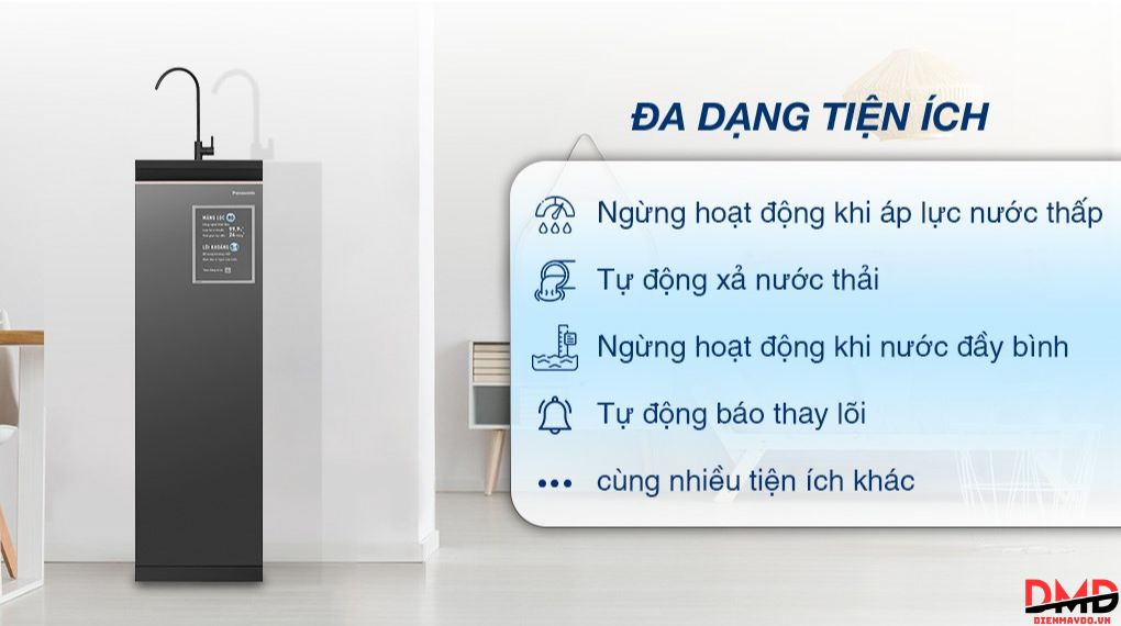 Máy lọc nước RO Panasonic TK-CA812M-VN 6 lõi