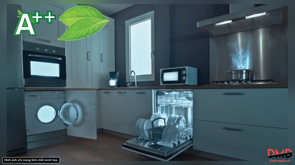 Máy rửa bát 15 bộ Lorca LCI 9018SMS08B